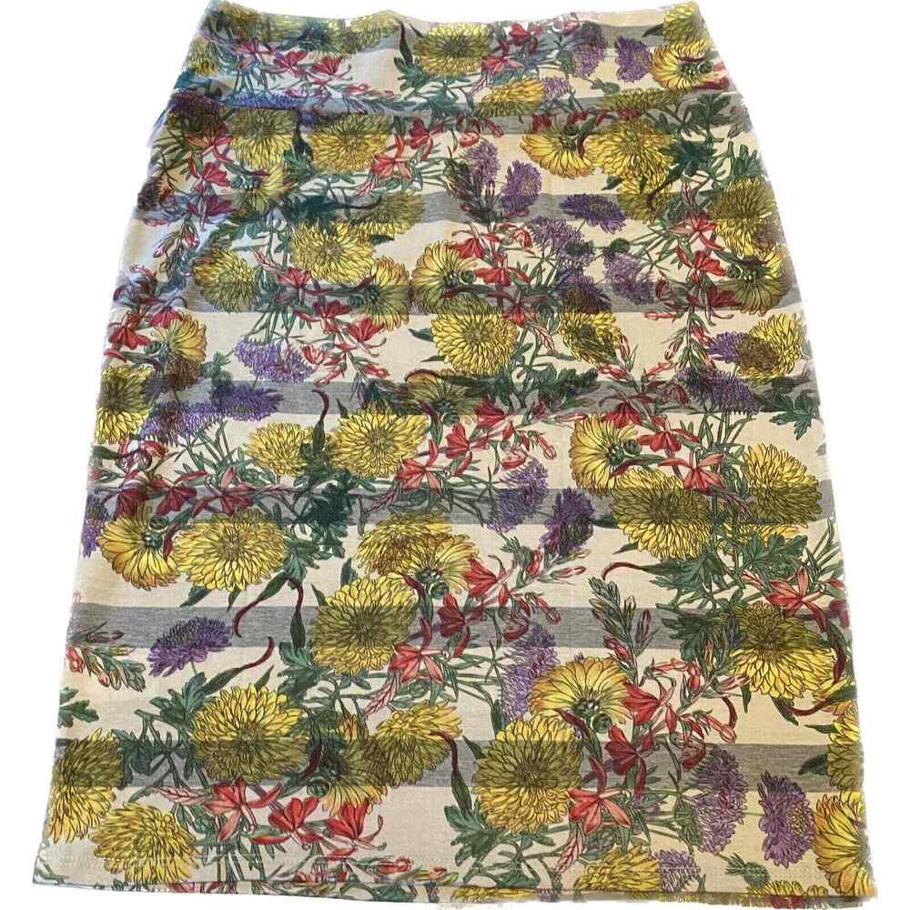 LuLaRoe Women's‎ Cassie Knee Length Floral Pencil Skirt. Hippy, Boho, Fairy